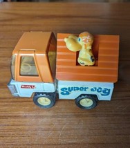 Vintage 70s BUDDY L SUPER DOG Pressed Steel Pick Up Truck Snoopy Camper - $24.18