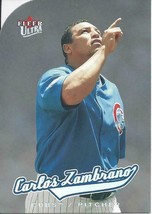 2005 Ultra Platinum No Serial Number Carlos Zambrano 113 Cubs - £3.14 GBP