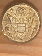 Vtg Great Seal United States 1-1/8" Uniform Button Rex New Rochelle NY U... - $7.43