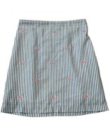 Vineyard Vines Girls Medium M 10-12 Striped Seersucker Whale Print Skirt... - $364.93 MXN