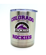 Colorado Rockies MLB Stainless Steel Lowball Whisky Rocks Tumbler 12 oz - €21,70 EUR