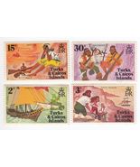 Turks Et Caïques Îles, Ensemble De 4 Timbres, MNH, Ah 613 - $9.07