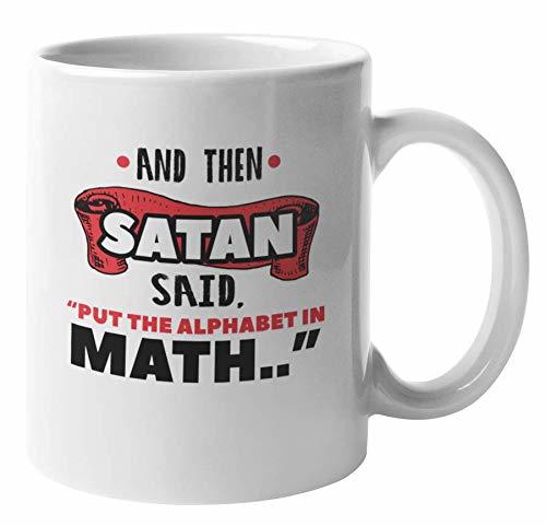 Make Your Mark Design Put Alphabet in Math. Funny Coffee &amp; Tea Mug for M... - $19.79+