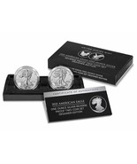 2021 Reverse Proof American Eagle Silver 2-Coin Set with Box &amp; CoA,Type ... - $407.48 CAD