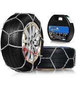FLYSWAN Snow Tire Chains for Car SUV Pickup Trucks, Choose Your Size fro... - $99.78