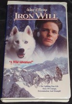 Iron Will - Walt Disney - Gently Used VHS Clamshell - Family Video - GREAT STORY - £6.22 GBP