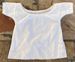 1993 Pleasant Company - White Cotton Colonial Dress - 3395 - White - £14.69 GBP