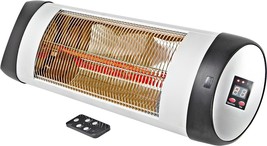 1,500-Watt Electronic Indoor/Outdoor Wall Mounted Patio Heater With Adjustable - £78.27 GBP