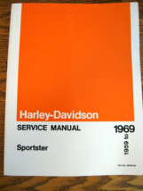 1959 1960 - 1969 Harley-Davidson Xlch Xlh 1000 Sportster Service Manual New Oem - £74.31 GBP