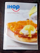 Brand NEW July 2023 10 page Genuine IHOP Restaurant Official MENU Pancakes Only! - £24.96 GBP