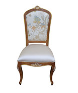 Elegant Vintage-Inspired Floral Dining Chair - $1,005.26 CAD