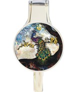 Everything Colorful Peacock Hanger Round Top Handbag Table Hook - £9.40 GBP