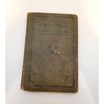 Vintage 1921 Simplified Catechism By Dr. Martin Luther Lutheran Book - £11.86 GBP