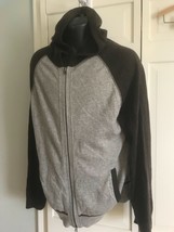 Vintage Gap Mens Knitted Hooded Sweater Two Tone XL mint! - £31.14 GBP