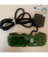 Nintendo Super Famicom Controller PCB Circuit Board SNES Cable Included - $163.48 MXN