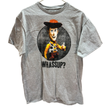 Toy Story T-Shirt Woody Thumbs Up Whassup Size Large Classic Kids Movie - £11.74 GBP