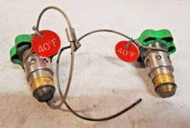 2 Qty Thermomega Valves Guru Locomotive Freeze Protection DL2.1-40F Gree... - $47.15