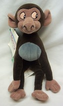 Walt Disney Store Tarzan BABY BABOON 9&quot; Bean Bag Stuffed Animal Toy 1990&#39;s TAGS - £12.77 GBP