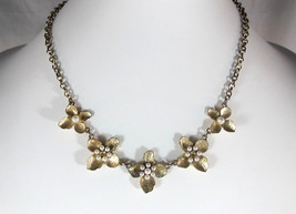 Vintage SWAROVSKI Dogwood Pearl Necklace - £21.50 GBP