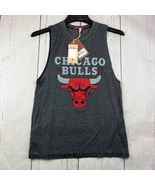 Chicago Bulls NBA Medium Mitchell &amp; Ness Tank Sleeveless Shirt Gray Wome... - $41.86 CAD