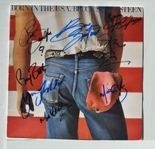 Bruce Springsteen - Born In The Usa Band Signed Album X8- Bruce Springsteen W Coa - £2,280.07 GBP