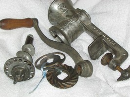 vintage manual meat grinders &amp; parts, Sunbeam &amp; Clea?? Dade In?? USA  (o... - £19.75 GBP