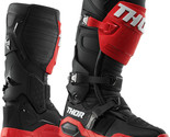 THOR MX Racing Mens Adult Red / Black Radial MX SX Motocross Boots Racin... - £197.67 GBP