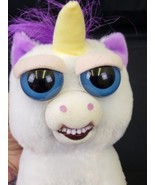 Feisty Pets Glenda Glitterpoop Unicorn Plush 9&quot; Fangs 2015 Face change  - $223.52 MXN