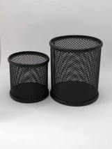 Ikea Black Metal Pencil Cup Made In S.Korea South - £13.46 GBP