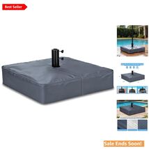 Square Umbrella Stand Base Cover 30"L x 30"W x 5"H - Waterproof &amp; UV Res... - $48.46