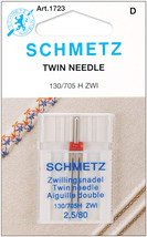 Schmetz Twin Machine Needle Size 2.5/80 1/Pkg - £6.02 GBP