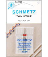 Schmetz Twin Machine Needle Size 2.5/80 1/Pkg - £5.97 GBP