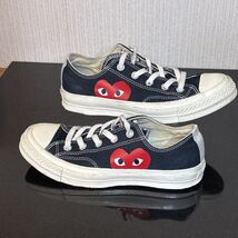 Converse Comme des Garcons Play Sneakers Womens 6 M4 Unisex Black Killjo... - $43.20