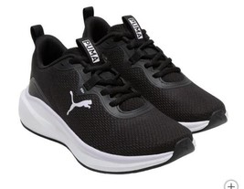 Puma Womens Sneakers Black Shoes Softfoam Inner Sole Lace-Up Lightweight... - $1,217.21 MXN