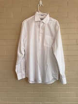 Van Heusen white dress shirt 34/35 - $7.33