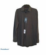 Buffalo David 4 Way Stretch Chambray Wrinkle Free Long Sleeve Barrel Cuf... - $408.85 MXN