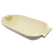 Wooden dough bowl Rustic Hand carved Country style bowl serving trencher kneadin - £76.33 GBP