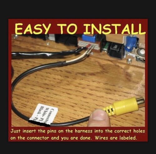2007-12 CHEVY Silverado Tahoe NAV B/U Backup CAMERA RCA INPUT PLUG Navig... - $8.42