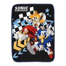Sonic The Hedgehog, Tails and Knuckles Gaming Fleeece Blanket Throw, 46&quot;... - $455.59 MXN