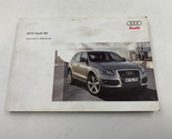 2010 Audi Q5 Owners Manual Handbook OEM K04B31006 - $35.09