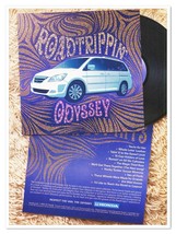 Print Ad Honda Odyssey Groovy Album Cover 2007 Full-Page Auto Advertisement - £7.58 GBP