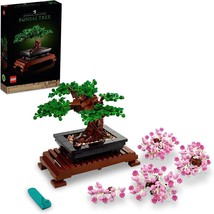 LEGO Icons Bonsai Tree Building Set 10281 - Featuring Cherry Blossom Flowers - £47.17 GBP