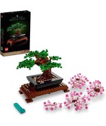 LEGO Icons Bonsai Tree Building Set 10281 - Featuring Cherry Blossom Flowers - $59.99