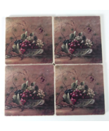 Set Of 4 Highland Graphics Absorbastone Coasters Grapevine Breeze Coasters - $184.17 MXN