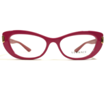 Versace Eyeglasses Frames MOD. 3223 5167 Pink Red Gold Cat Eye 53-17-140 - $143.54