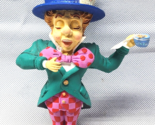 Department 56 Alice in Wonderland MAD HATTER Ornament #7581-7 + Tag &amp; Stand - £19.30 GBP