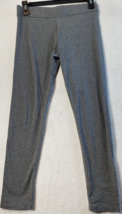 Aerie Leggings Womens Small Gray Cotton Elastic Waist Flat Front Straigh... - $315.81 MXN