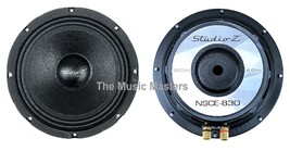 (2) 8&quot; inch Home Stereo Sound Studio WOOFER Subwoofer Speaker Bass Driver 8 Ohm - £60.74 GBP
