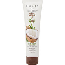 Biosilk By Biosilk Silk Therapy Organic Coconut Oil Curl Cream 5 Oz - $28.19