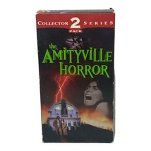 The Amityville Horror and Amityville II The Possession VHS Collector 2 Pack VTG - £8.57 GBP